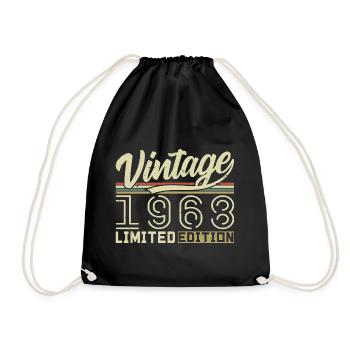 Légende depuis 1968 Né en 1968 Anniversaire 56 ans - Sac de sport léger - noir - Devant