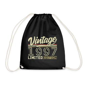 Légende depuis 1997 Né en 1997 Anniversaire 27 ans - Sac de sport léger - noir - Devant