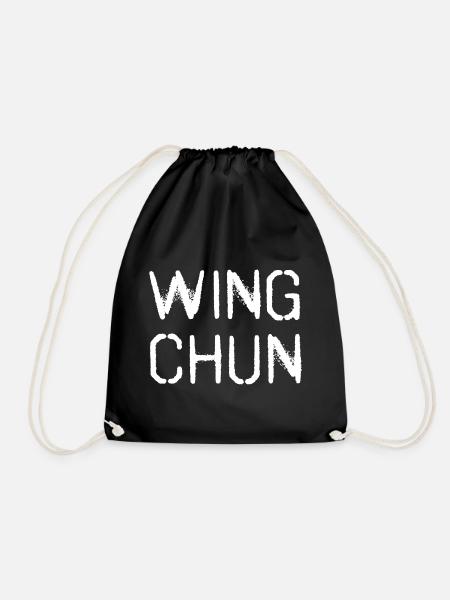 Wing Chun WingTsun Wing-tsun - Turnbeutel - Schwarz
