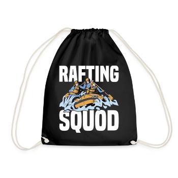 Tenue d’escouade de rafting pour les équipes de navigation de plaisance dans les montagnes - Sac de sport léger - noir - Devant