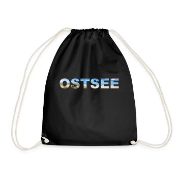 Baltique Inscription Panorama - Sac de sport léger - noir - Devant