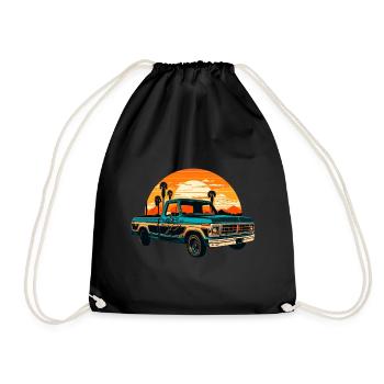 Pick-up Classic Cars - Sac de sport léger - noir - Devant