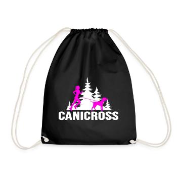 canicross chien chien dresser le sport canin - Sac de sport léger - noir - Devant