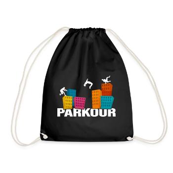 Parkour Traceur Freerun CityParkour Jump-Life - Sac de sport léger - noir - Devant