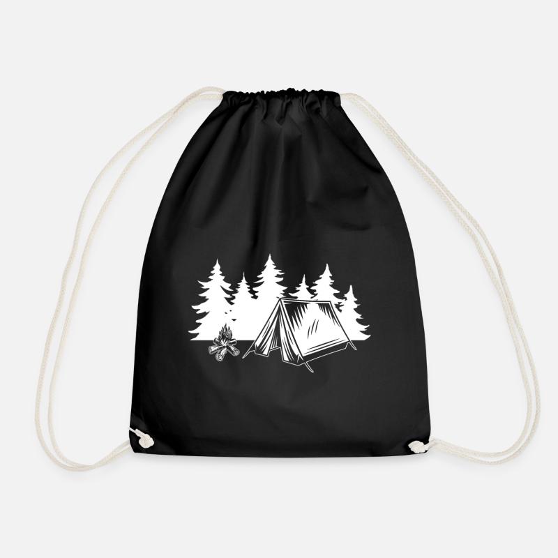 Conception de camping-car - Sac de sport léger - noir