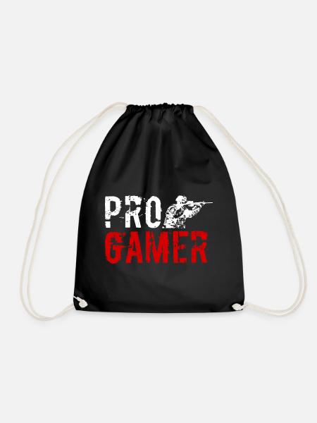 Progamer Gaming Ego Shooter - Turnbeutel - Schwarz