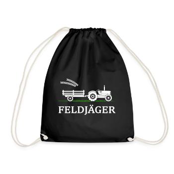 Tracteur Feldjäger Village Child Farm Country Egg - Sac de sport léger - noir - Devant