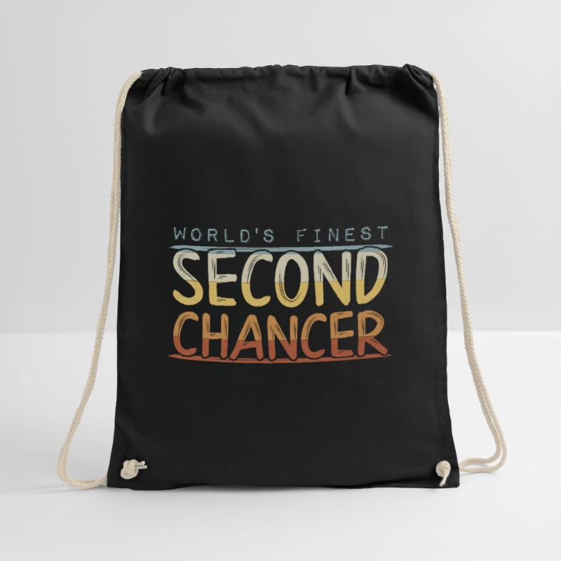 World's Finest Second Chancer | Second Chance Drawstring Bag