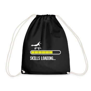 Roundnet Skills Loading - Turnbeutel - Schwarz - Vorne