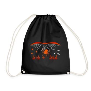 truc ou friandise Halloween - Sac de sport léger - noir - Devant