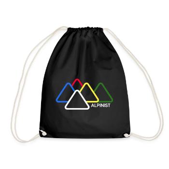 Alpiniste Alpiniste Commerce Escalade Bergfex Montagnes - Sac de sport léger - noir - Devant