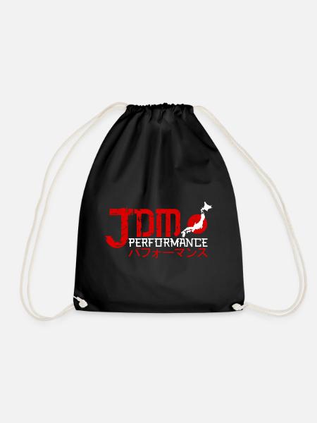 JDM Performance Tuning - Turnbeutel - Schwarz