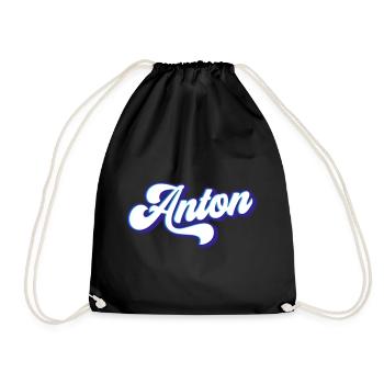 Anton | Couleurs changeantes - Sac de sport léger - noir - Devant