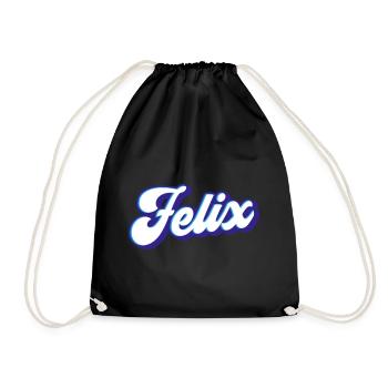 Félix | Couleurs changeantes - Sac de sport léger - noir - Devant