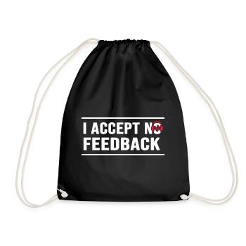 DJ Audio Sound Engineering Disco Music - Drawstring Bag - black - Front