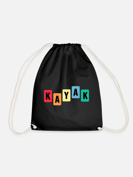 Kayak Kayak d’eau vive Pédalo - Sac de sport léger - noir
