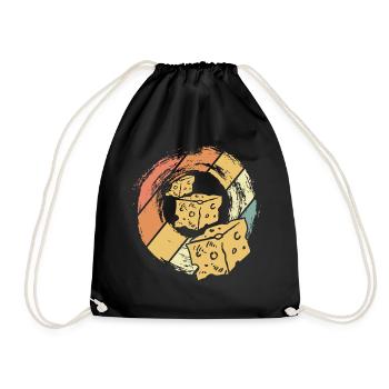 Fromage - Sac de sport léger - noir - Devant