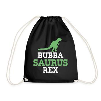 Bubba Saurus Rex - Turnbeutel - Schwarz - Vorne