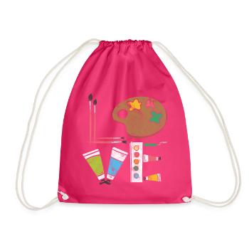 Art - Sac de sport léger - fuchsia - Devant