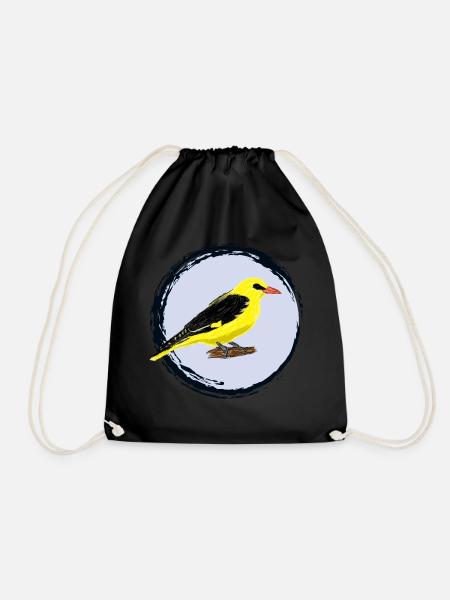 Pirol / Eurasian Golden Oriole II - Turnbeutel - Schwarz