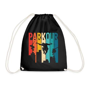 Parkour - Sac de sport léger - noir - Devant