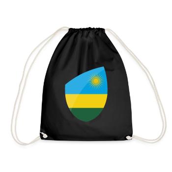 Rwanda - Sac de sport léger - noir - Devant