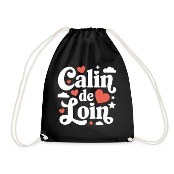 Calin de loin - Sac de sport léger - noir - Devant