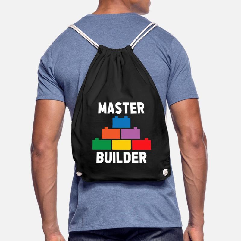 Constructeur de briques Bâtiment en briques Maître constructeur Sac de sport léger