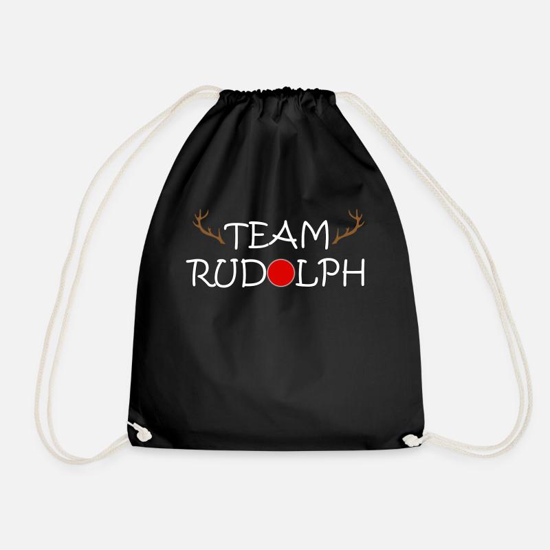 Team Rudolph - Turnbeutel - Schwarz