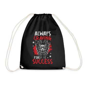 Leader Roi Bête - Sac de sport léger - noir - Devant