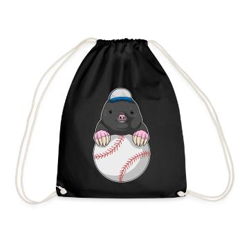 Mole Baseball - Sac de sport léger - noir - Devant