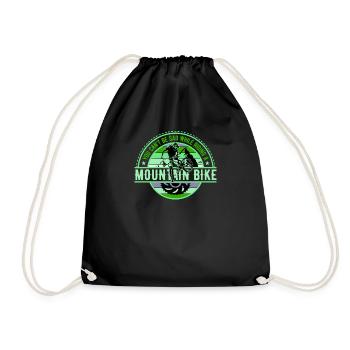 Unbenanntes Projekt 51 - Drawstring Bag - black - Front