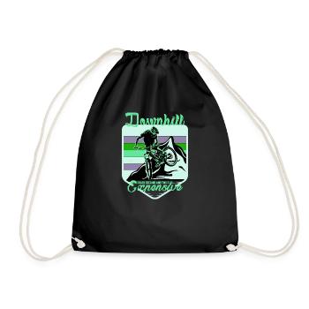 Unbenanntes Projekt 53 - Drawstring Bag - black - Front