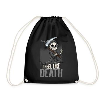 Grim Reaper Halloween - Drawstring Bag - black - Front