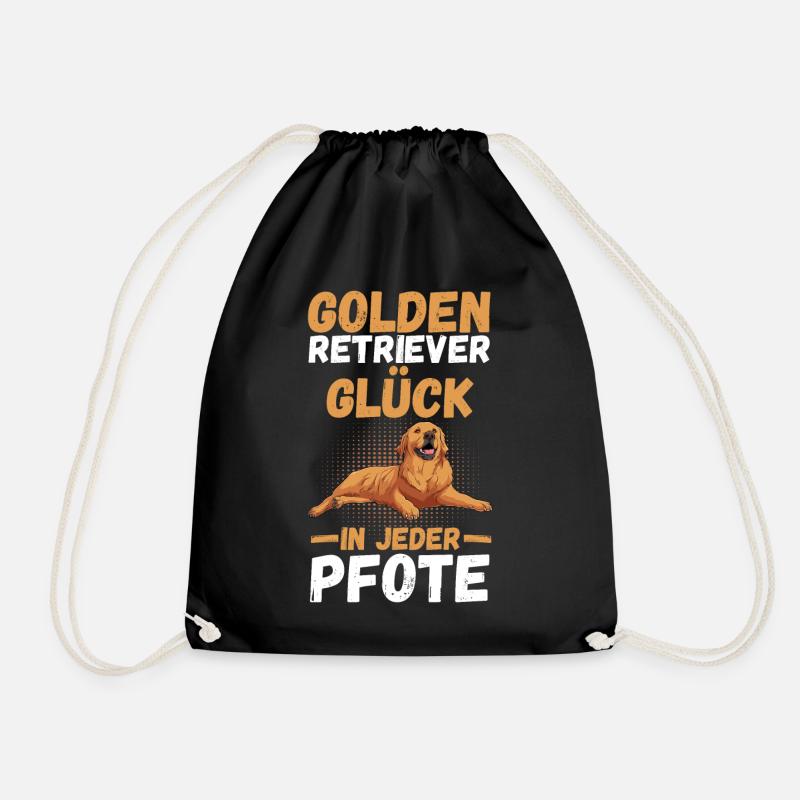 GOLDEN RETRIEVER - Turnbeutel - Schwarz