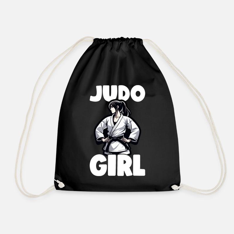 Judo Judo Geschenk Judoka - Turnbeutel - Schwarz