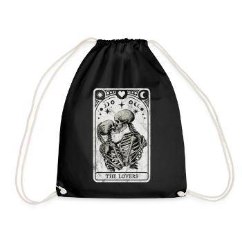 Das Tarot der Liebenden - Turnbeutel - Schwarz - Vorne