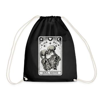 Soul Mates Tarot - Drawstring Bag - black - Front