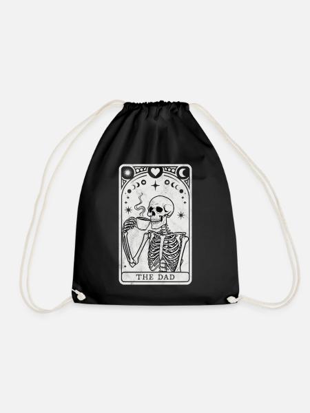 Tarot Der Vater - Turnbeutel - Schwarz