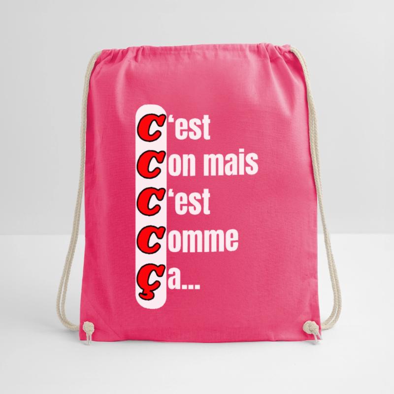 C'est con mais c'est comme ça Sac de sport léger
