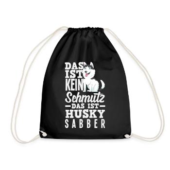 Drôle Husky Husky Propriétaire Husky Propriétaire Cadeau - Sac de sport léger - noir - Devant
