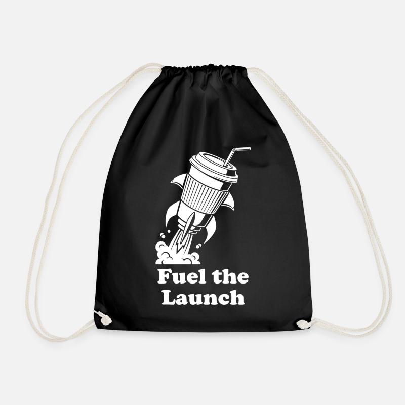 Lancement de carburant de fusée - Sac de sport léger - noir