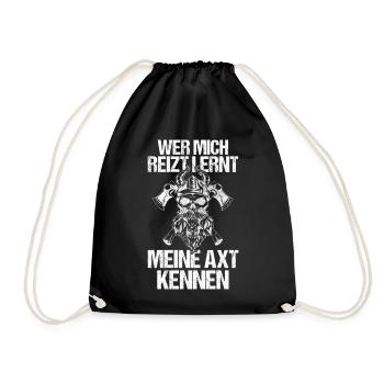 Mur des Boucliers Médiévaux Marché Médiéval Viking - Sac de sport léger - noir - Devant