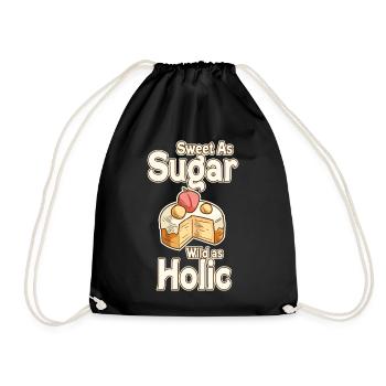 Doux comme le sucre, sauvage comme le clown - Sac de sport léger - noir - Devant
