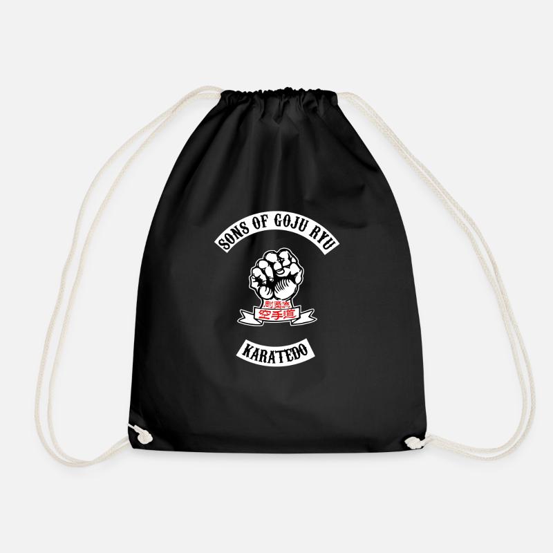 Sons of GoJu Ryu - Drawstring Bag - black