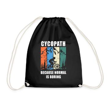 Cycopath - Turnbeutel - Schwarz - Vorne