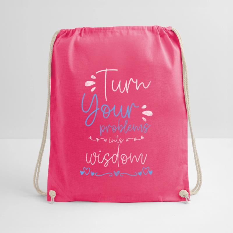 Problem? Not my problem sarcasm Drawstring Bag