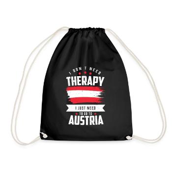 L'Autriche - Sac de sport léger - noir - Devant
