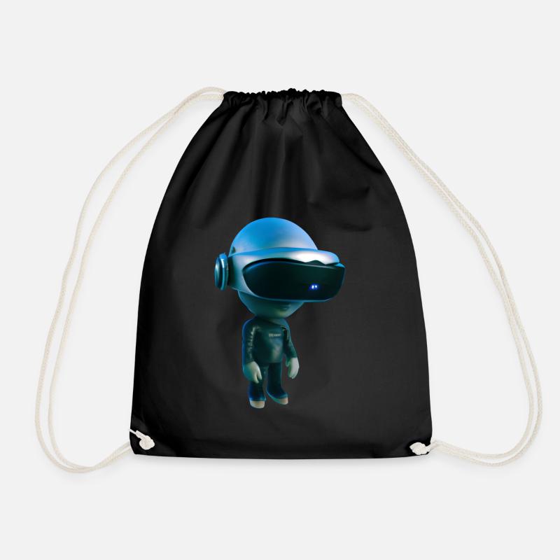 VR Alien - Turnbeutel - Schwarz