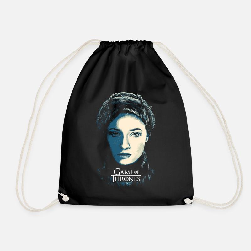 Game Of Thrones Sansa Stark - Turnbeutel - Schwarz